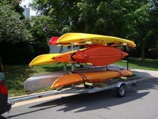 Canoe or 12 Kayak Galvanized Trailer NEW  
