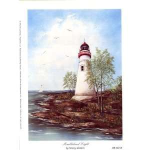  Sherry Masters Marblehead Light 6x8 Poster Print