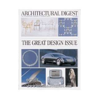 Architectural Digest The Great Design Issue, May 2003 Architectural 