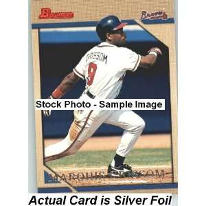  1996 Bowman Foil #102 Marquis Grissom   Atlanta Braves 