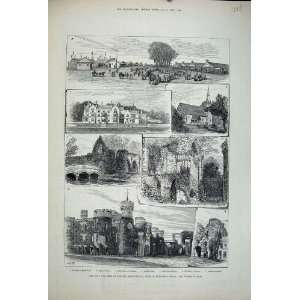   1881 Bayham Abbey Eridge Castle Church Tunbridge Wells