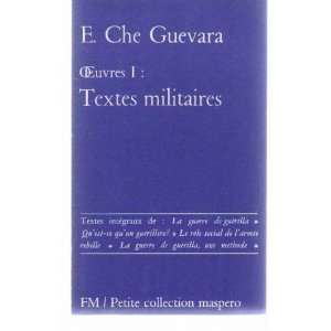  Oeuvres 1 textes militaires Che Guevara Ernesto Books