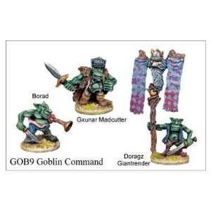   28mm Fantasy   Goblins Goblin Warriors Command #2 (3) Toys & Games