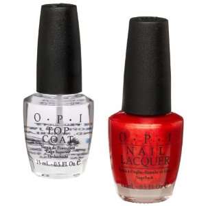 OPI Nail Polish, Friar Friar Pants On Fire (B11), 0.5 Ounce & Classic 