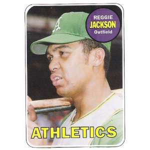  2006 Topps Rookie of The Week Card. 11 Reggie Jackson 