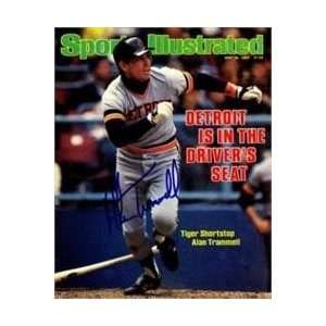 Alan Trammell Autographed/Hand Signed Sports Illustrated Magazine 