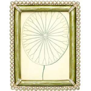  Jay Strongwater Green Stone Edged Frame 3x4