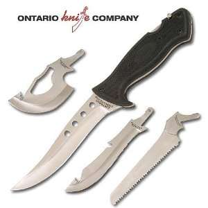  Multi Blade Interchangeable Hunters Knife Kit Sports 