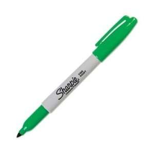  Sanford Resilient Tip Permanent Marker   Green   SAN30034 