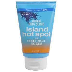   Works True Blue Spa Island Hot Spot Warming Body Scrub 6 oz Beauty