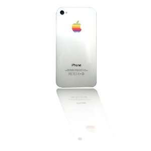  iPhone 4/4s Retro Apple Logo Vinyl Decal/Sticker 