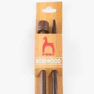  Pony Needles   Rosewood Straight Needles   US 11   9.75 