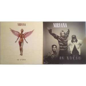  Nirvana In Utero poster flat 