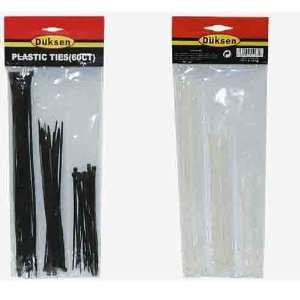   60 Pack Cable Ties3 Assorted Sizes Case Pack 96 Arts, Crafts & Sewing