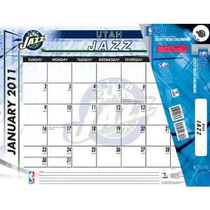    John F. Turner Utah Jazz 2011 Desk Calendar