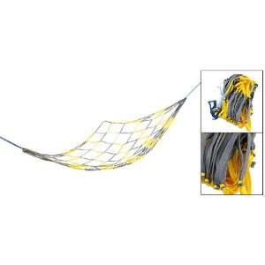   Casual Garden Mesh Net Bed Gray Yellow Hammock