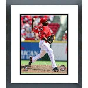  Cincinnati Reds Aroldis Chapman 2011 Pitching Framed 