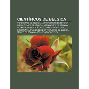 Científicos de Bélgica Agrónomos de Bélgica, Antropólogos de 