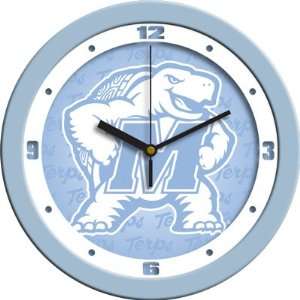  Maryland Terrapins 12 Blue Wall Clock