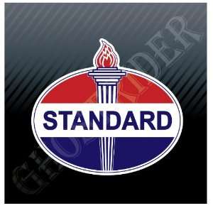 Amoco Standard Gas Oil Gasoline Station Vintage Trucks Logo Sticker 