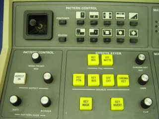 Grass Valley Group GVG Video Switcher Control Panel 100  