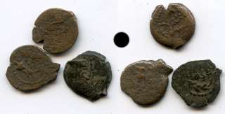 Lot of 3 various Herodian dynastybronze coins of King Herod (37 4 