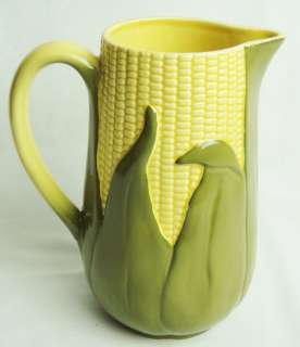 Shawnee King Corn Ceramic Milk Pitcher 8 1/2 inches  
