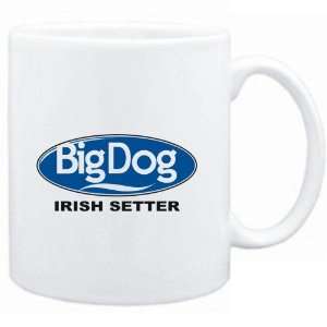  Mug White  BIG DOG  Irish Setter  Dogs Sports 