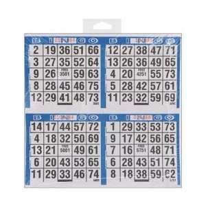  Dabn Stic Bingo Paper 125 Sheets/Pkg 4 Games/Sheet 77735 
