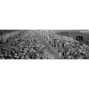  People Running, Chicago Marathon 1998, Chicago, Illinois 