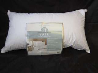 Charter Club Vail Firm Support European White Goose Down Pillow King 