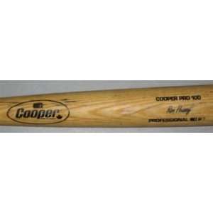  Ron Hassey Game Used Cooper Pro 100 Model Baseball Bat 