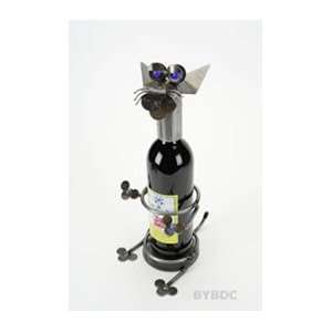 Siamese Cat Wine Bottle Holder by Yardbirds Bandana  
