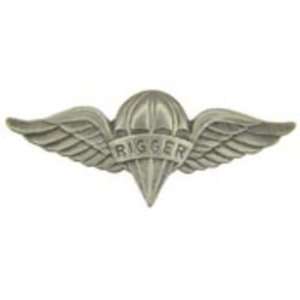  U.S. Army Parachute Rigger Pin 1 3/4 Arts, Crafts 