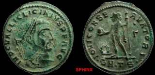 1068RE6) Licinius I, 308 324 AD, 4.67 GRMS, AE FOL VF  