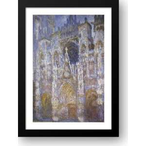  Rouen Cathedral The Portal, Morning Sun 28x38 Framed Art 