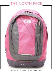 BN THE NORTH FACE Vault Backpack/Book Bag Utterly Pink  