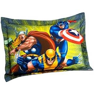 Marvel Heroes Pillow Sham by Jay Franco