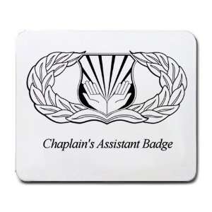  Chaplains Assistant Badge Mouse Pad