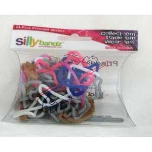  Silly Bandz Original Princess Shape Rubber Bracelets 24 