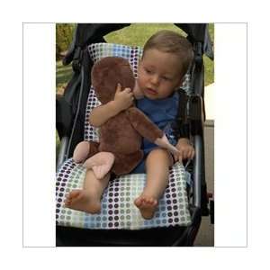   Tivoli Couture Luxury Plush Reversible Stroller Liners in Earth Baby