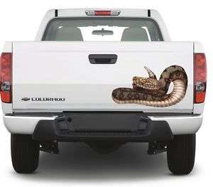 Rattlesnake graphic truck tailgate Decal Graphics 28  