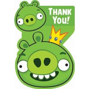  Lets Party By Amscan Angry Birds Thank You Postcards 