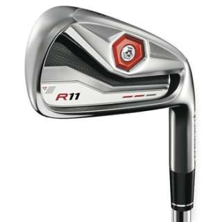 TAYLORMADE GOLF CLUBS R11 4 PW, AW IRONS STIFF STEEL EXCELLENT  