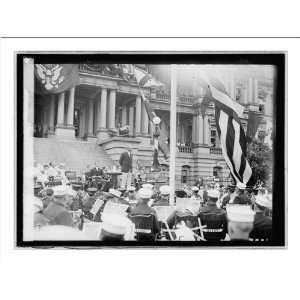  Historic Print (L) Wilson, Flag Day, June 1914