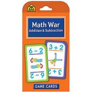  Cards Game Math War Addition and Subtraction (3 Pack 