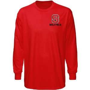  NCAA North Carolina State Wolfpack Red Keen Long Sleeve T 