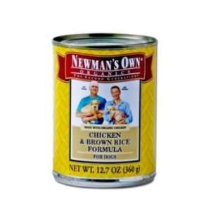  Newmans Own Organic Can Dog Food 12.7oz Turk/Chkn Pet 