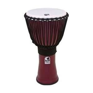  Toca Freestyle II Rope Tuned Djembe with Bag, 12 inch Deep 