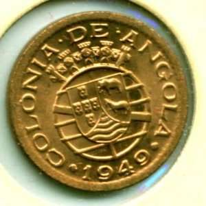  1949 Angola 10 Centavos KM#70 